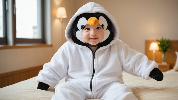 Découvrez le confort inégalé du kigurumi pingouin